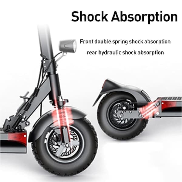 JOYOR Y6-S elektrisk scooter til voksne 500W motor 48V18AH batteri foldbar elektrisk scooter 10 tommer off-road dæk byscooter