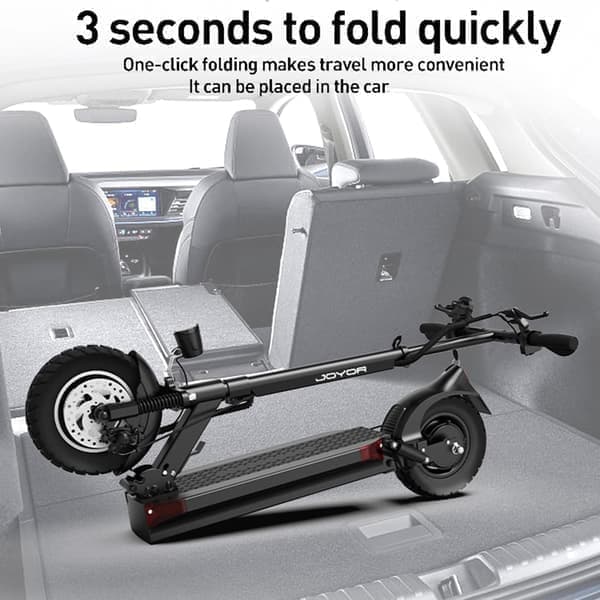 JOYOR Y6-S elektrisk scooter til voksne 500W motor 48V18AH batteri foldbar elektrisk scooter 10 tommer off-road dæk byscooter