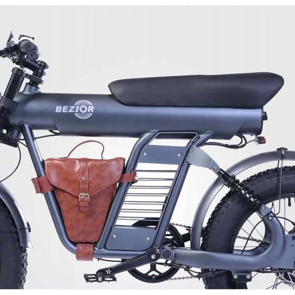 Väldre Elektro-motorcykel BEZIOR XF006 1200W 47KM/H 100HK 48V 23,2AH 20tum
