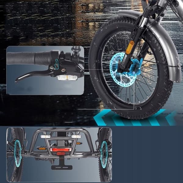 2025 Eltrike Fafrees F20 matta 48V 750W 23.45Ah 30KM/H 120KM
