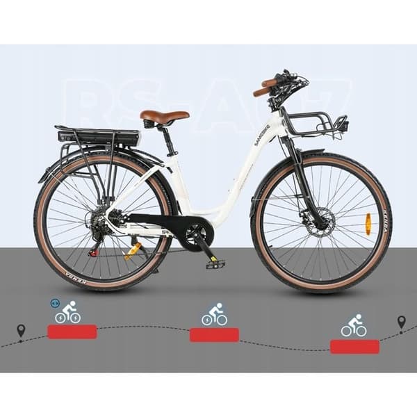 Urbant elfordon för kvinnor 500W 13AH 35km/h 80km 28" PL