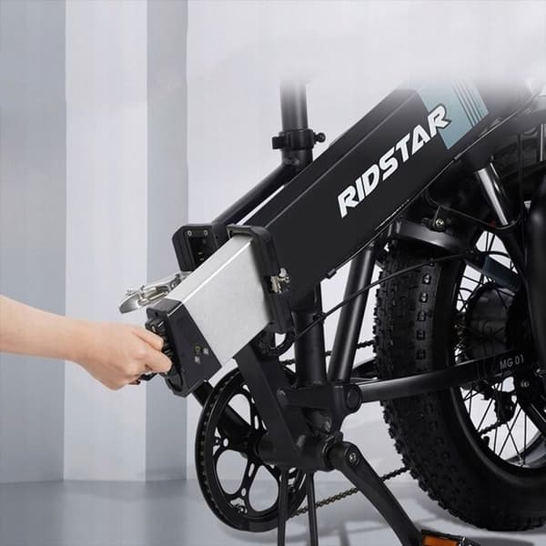 Ridstar-H20 Fällbar elektrisk bil 1500W 15AH 50km/h 90HP 20”