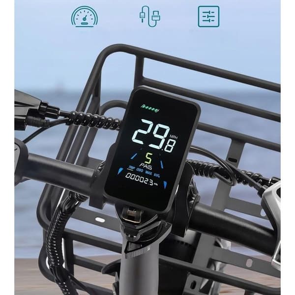Ridstar MN-26 elektrisk fordón 1500W 48V20Ah 55KM/H 26"*4.0 120KM