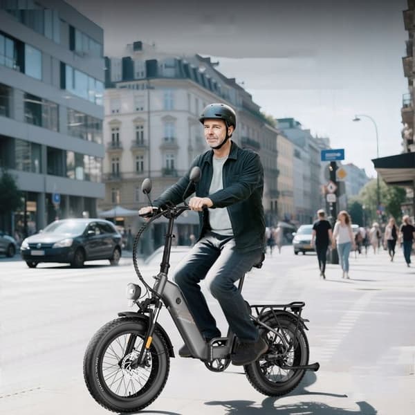 Elfordon FAFREES FF20 Polaire Herrar/Kvinnor 860W 45KM/H 150HP 24AH