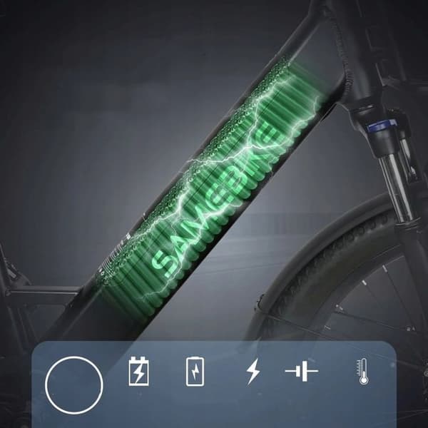 Elbilscykel SAMEBIKE RS-A01Plus Man/Kvinna 750W 40KM/H 110HP 672WH