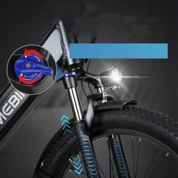 Elbilscykel SAMEBIKE RS-A01Plus Man/Kvinna 750W 40KM/H 110HP 672WH