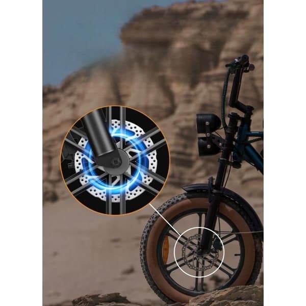 HillMiles 750W 52 V 15,6 Ah 45KM/h 90km 20" Terräng elfordon PL