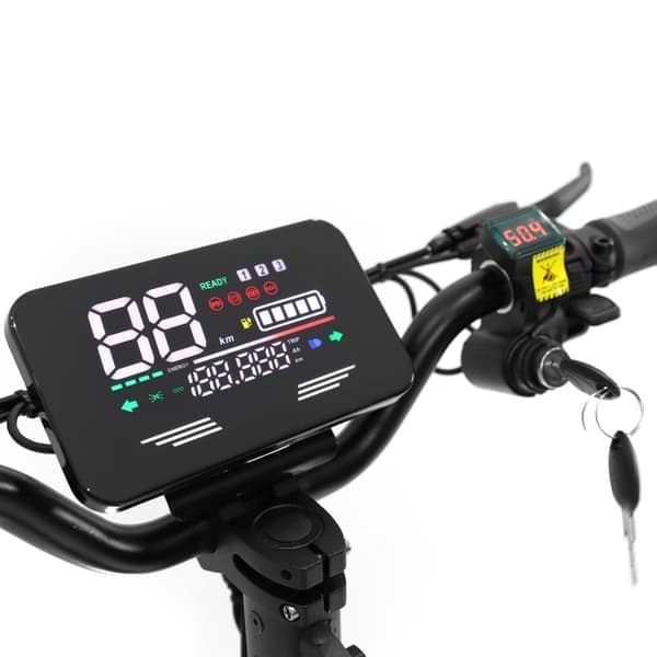 OOTD T10 elscooter 500W motor upp till 50 km/h, 13AH batteri 35-45 km, hopfällbar elscooter