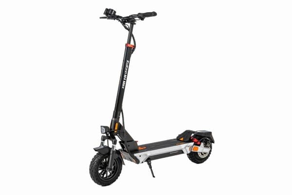 KuKirin M4 Max Elscooter: 800W motor, 48V 18,2Ah batteri, 45 km/h topphastighet, 64 km räckvidd, IP54 vattentät - Hopfällbar, dubbel fjädring