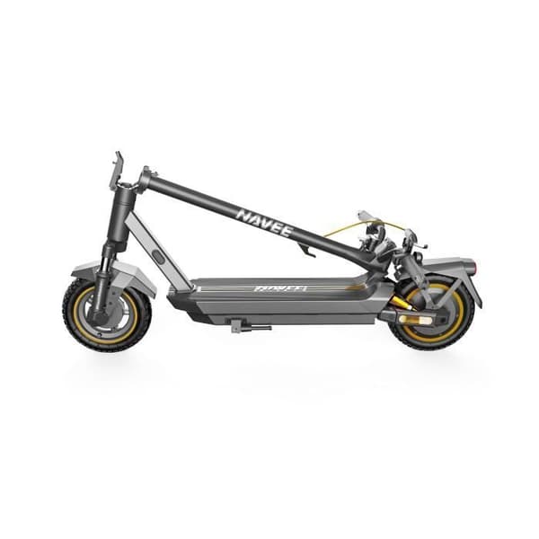 Trottinette Elektrisk NAVEE GT3 Max, Räckvidd 75 km, Motor 1000W, Max 25 km/h, BMS, antisladdsystem TCS, Fällbar - Svart