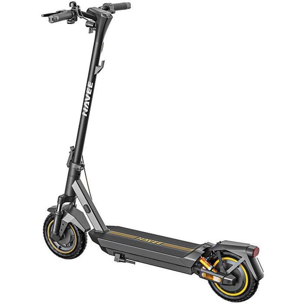 Trottinette Elektrisk NAVEE GT3 Max, Räckvidd 75 km, Motor 1000W, Max 25 km/h, BMS, antisladdsystem TCS, Fällbar - Svart