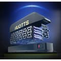 Miniatyrbild 5 av 6: DUOTTS S26 1500W Samsung 48V 20AH 55KM/H elektrisk skoter för vuxna för enkel förflyttning Parkering, Svart Röd