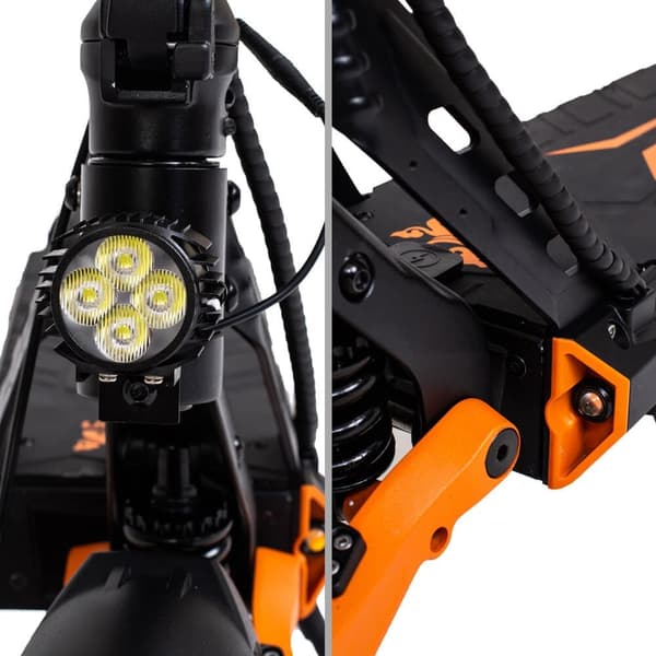 kukirin G2PRO |48V15AH 600W|Huippunopeus 45 km/h|Toimintasäde 58 km|Etu- ja takalevyjarrut + virrankatkaisujarrut|9" tyhjiörenkaat|