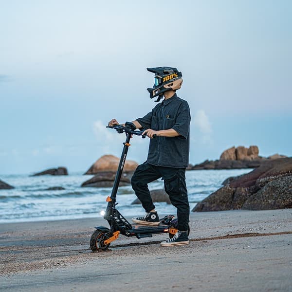 Kukirin G2MAX elektrisk scooter | 48V / 20Ah batteri 1000W motor |55km / t | Rækkevidde 70km | 10" terrængående dæk | Skivebremse + afbrydelig bremse