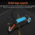 Miniatyrbillede 8 af 11: Kukirin G2MAX elektrisk scooter | 48V / 20Ah batteri 1000W motor |55km / t | Rækkevidde 70km | 10" terrængående dæk | Skivebremse + afbrydelig bremse
