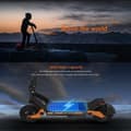 Miniatyrbild 9 av 11: Kukirin G3 elscooter |1200W|52V/18Ah|10" terrängdäck för dammsugning |Maxhastighet 50 km/h|63 km räckvidd|Vuxen|