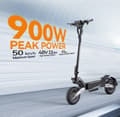 Miniatyrbillede 4 af 11: OOTD T10 elektrisk scooter, 500W motor, op til 50 km/t, 13,5AH batteri, udholdenhed på ca. 35-45 km, foldbar.