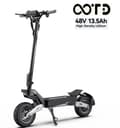 Miniatyrbillede 1 af 11: OOTD T10 elektrisk scooter, 500W motor, op til 50 km/t, 13,5AH batteri, udholdenhed på ca. 35-45 km, foldbar.