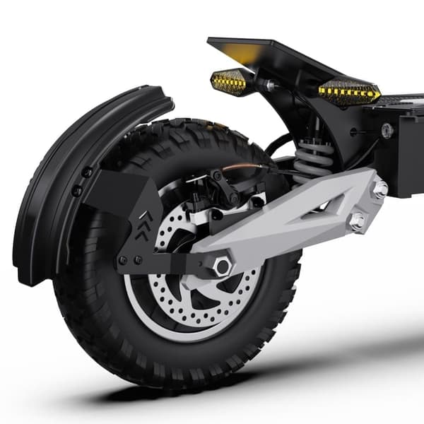 Foldbar elektrisk scooter OOTD T10, 11", fuld affjedring, 48V 500W, sort