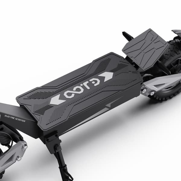 Foldbar elektrisk scooter OOTD T10, 11", fuld affjedring, 48V 500W, sort