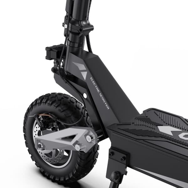 Foldbar elektrisk scooter OOTD T10, 11", fuld affjedring, 48V 500W, sort