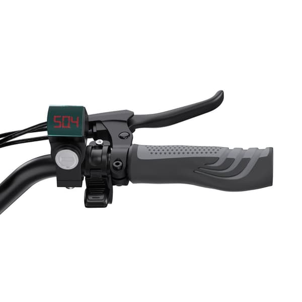 Foldbar elektrisk scooter OOTD T10, 11", fuld affjedring, 48V 500W, sort