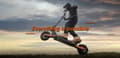 Miniatyrbillede 7 af 10: kukirin G2PRO VMP elektrisk scooter | 48V 15Ah 500W | 25 km/t | Dobbelte skivebremser | 9 tommer slangeløse dæk | 65 km rækkevidde | Voksen, By