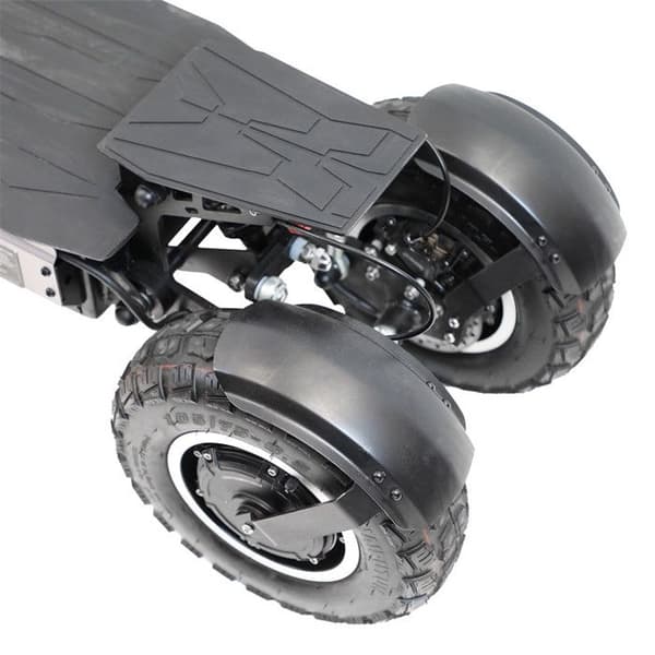 Trottinette elektrisk hopfällbar DUOTTS T30, motor 1600 W x 2, batteri 60V31,2Ah, däck 13 tum, hydraulisk skivbroms, NFC