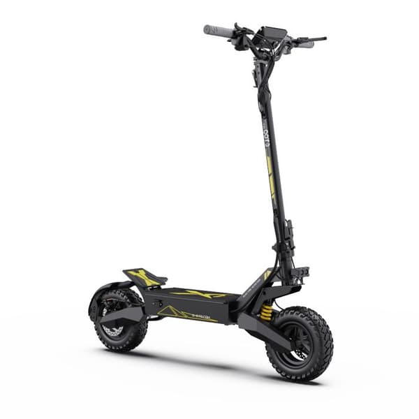 OOTD T10 Elektrisk Kickbike - Fällbar - 11'' Terrängdäck - Batteri 48V 13Ah - Max Räckvidd 35-45km - Skivbromsar