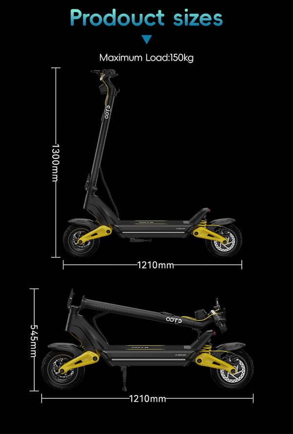 DUOTTS S10 sähköskootteri|1400W+48V 20Ah|70km toimintasäde|10 tuuman maastorenkaat|Elevable|2025 Uutiset|Työmatkat|Muoti|Kaupunki|IPX4