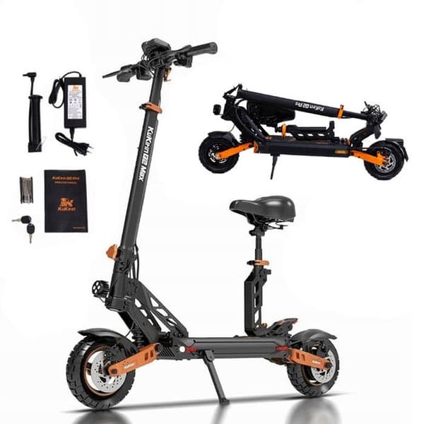 KUKIRIN G2 MAX Elskoter 10*2,75'' Terrängluftsdäck 48V 20Ah Batteri 80km Räckvidd 3 hastigheter
