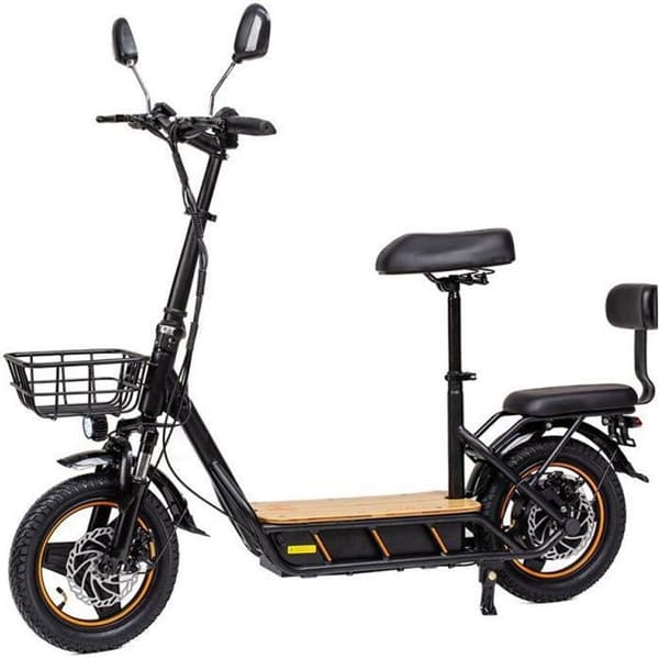 Trottinette Elektrisk KuKirin C1 Pro - Motor 500W - Batteri 48V 26Ah - Däck 14" - Räckvidd 100km - Fällning med ett klick