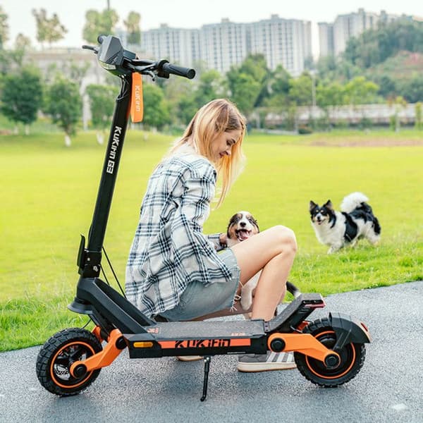 Trottinette Elektrisk KuKirin G3 Version 2024 - 1200W Motor - Batteri 52V 18Ah - Däck 10.5" - Touchskärm Kontroll.