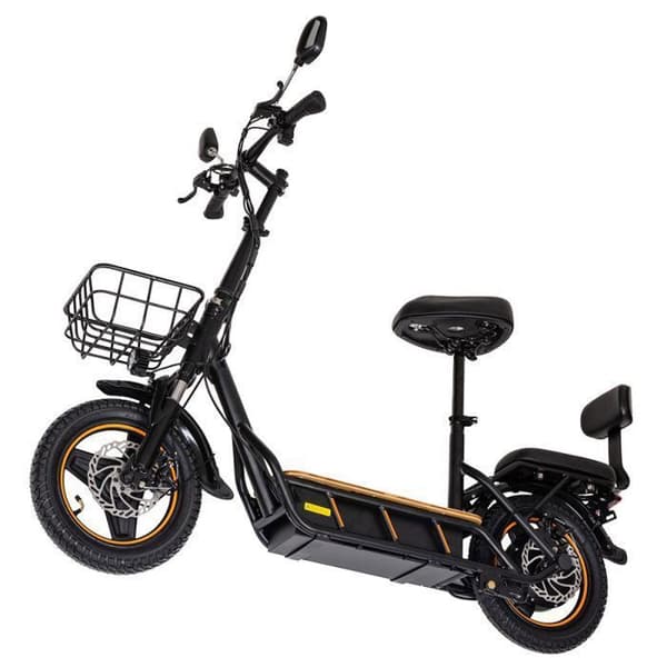 Trottinette Elektrisk KuKirin C1 Pro - Motor 500W - Batteri 48V 26Ah - Däck 14" - Räckvidd 100km - Fällning med ett klick