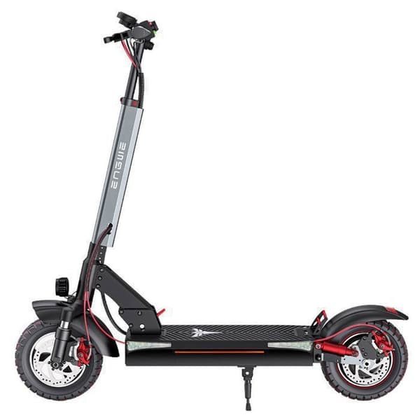 Elektrisk skoter - ENGWE Y600 - 48V 18,2AH - 10*4,0 tum pneumatiskt däck - 600W Motor - 43,5 Miles