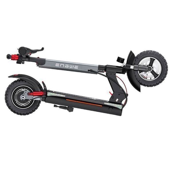 Elektrisk skoter - ENGWE Y600 - 48V 18,2AH - 10*4,0 tum pneumatiskt däck - 600W Motor - 43,5 Miles