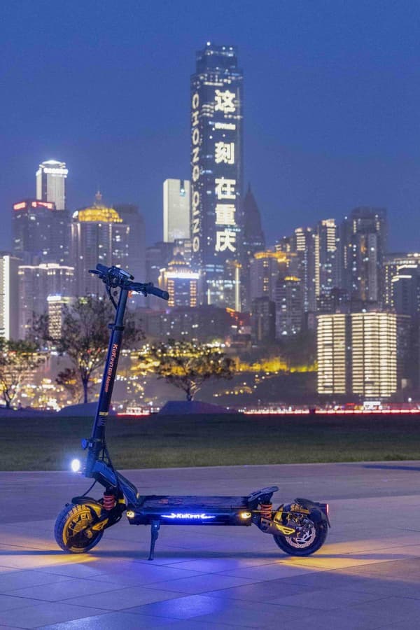 kukirin G2MASTER 2025 Ny elektrisk scooter: Dobbelt 1000W+52V 20,8Ah, 60 km/t, 70 km rækkevidde - Hydraulisk affjedring og foldbar