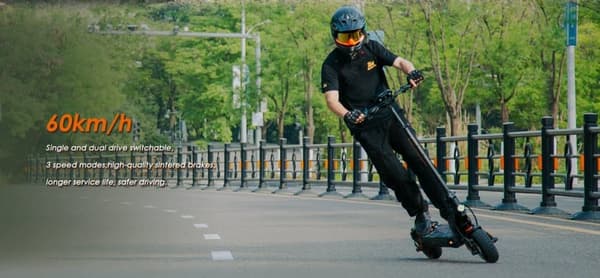 kukirin G2MASTER 2025 sähköskootteri: 1000W*2, 52V 20,8Ah, toimintasäde 70km, hydraulinen jousitus - taitettava, levyjarru, työmatka