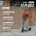 Miniatyrbild 4 av 6: Ninebot F2 Plus E elektrisk skoter som drivs av Segway