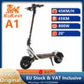 Pikkukuva 1 / 11: Kukirin A1 sähköskootteri teholla 800 W maksiminopeus 45 km/h akku 48V13Ah kantama ≤ 42 km 10 tuuman tubeless-renkaat