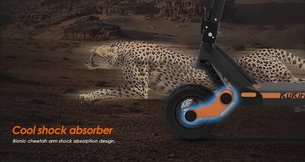 Kukirin G3 elektrisk scooter | 1200W | 52V/18Ah | 10" terrængående dæk til støvsugning | Maksimal hastighed 50 km/h | 63 km rækkevidde