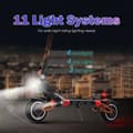 Miniatyrbillede 6 af 11: kukirin G3 PRO elektrisk scooter | 1200W*2 / Motor med dobbelt drev | 52V/23Ah batteri | Maksimal hastighed 65 km/t | 80 km rækkevidde