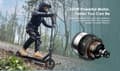 Miniatyrbillede 6 af 11: KuKirin S1 Max elektrisk scooter | Rækkevidde 39 km | 350W motor | Hastighed 30 km/t | Bykørsel | Voksne
