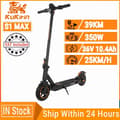 Miniatyrbillede 1 af 11: KuKirin S1 Max elektrisk scooter | Rækkevidde 39 km | 350W motor | Hastighed 30 km/t | Bykørsel | Voksne