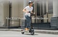 Miniatyrbillede 4 af 11: KuKirin M4MAX elektrisk scooter - 800W motor, 64 km rækkevidde, foldbar til pendling