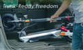 Miniatyrbillede 8 af 11: KuKirin M4MAX elektrisk scooter - 800W motor, 64 km rækkevidde, foldbar til pendling