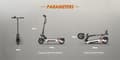 Miniatyrbillede 10 af 11: KuKirin M4MAX elektrisk scooter - 800W motor, 64 km rækkevidde, foldbar til pendling