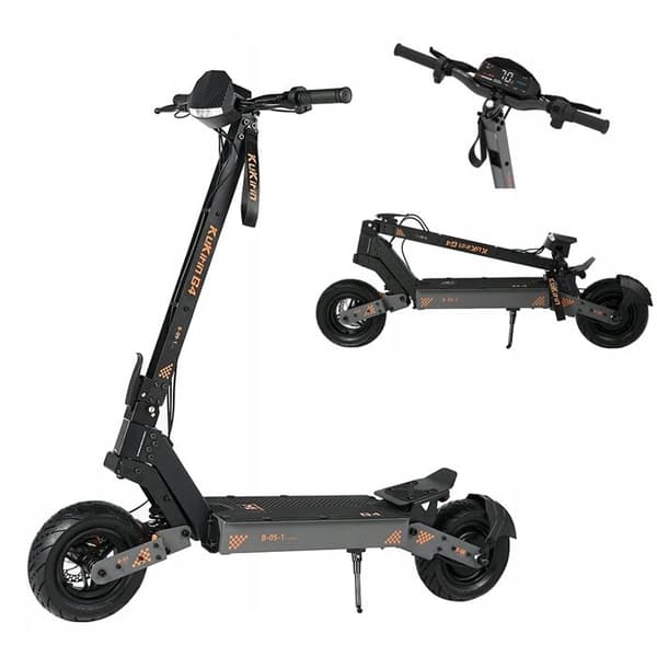 KuKirin G4 terräng elektrisk skoter 2000 W motor, 20 Ah batteri, maximal räckvidd på 75 km