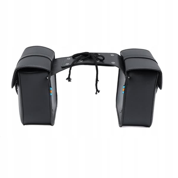 Universal Motorcykel Sadeltasker Sidetasker Læder 26x11x24cm