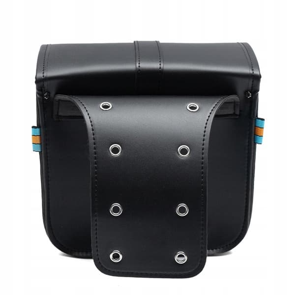Universal Motorcykel Sadeltasker Sidetasker Læder 26x11x24cm